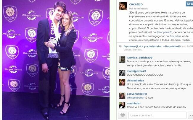 Kaká e Carol Celico