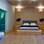 O quarto feito por Leonardo Di Caprio, para Christiane Torloni, usa madeira na decoração e tem banheiro com ares de spa. Foto: Divulgação