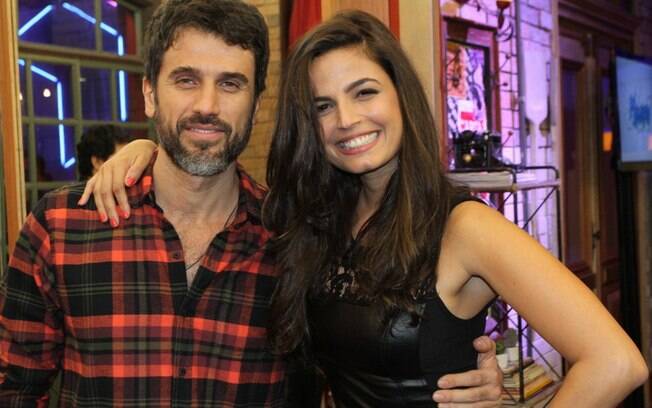 Eriberto Leão e Emanuelle Araújo