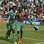Moses comemora gol da Nigéria contra a Etiópia, no jogo em que garantiu sua vaga. Foto: Afolabi Sotunde/Reuters