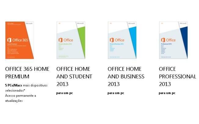 Microsoft começa a vender suíte de aplicativos do Office no Brasil