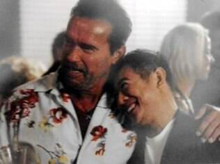 Arnold Schwarzenegger e Jet Li: um casal em