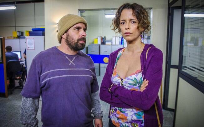 Dani Barros e Jonas Torres em 'Império'