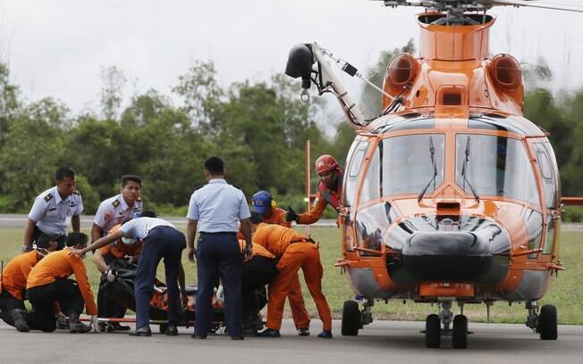 Airbus 320-200 da AirAsia foi encontrado no fundo do Mar de Java. Foto: AP