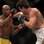 Anderson Silva e Chael Sonnen trocam socos durante o 2º round. Foto: Getty Images