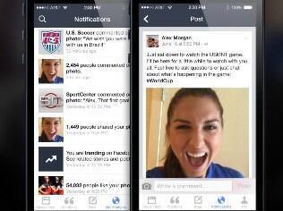 Mentions aprimora interação entre celebridades e fãs no Facebook. Grátis para iPhone