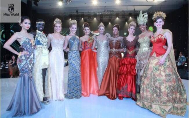 As dez finalistas ao Miss Mundo 2013