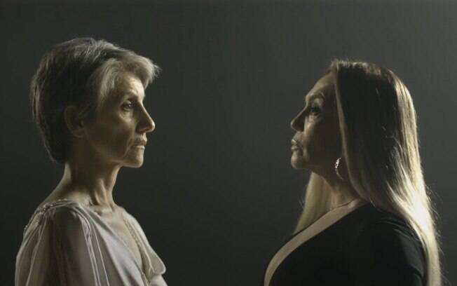 Cássia Kiss e Susana Vieira na chamada de