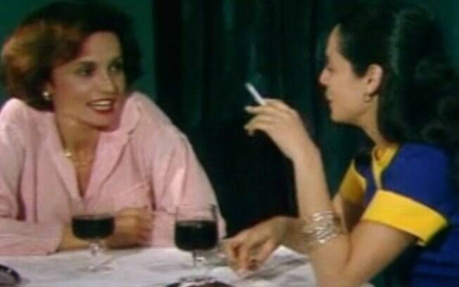 Joanna Fomm e Sônia Braga em 'Dancin' Days' de 1978