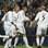 Zidane comemora gol do Real com os companheiros Robinho, Beckham e Ronaldo. Ele chegou ao clube espanhol em 2001, e lá ficou até encerrar a carreira, em 2006. Foto: Getty Images