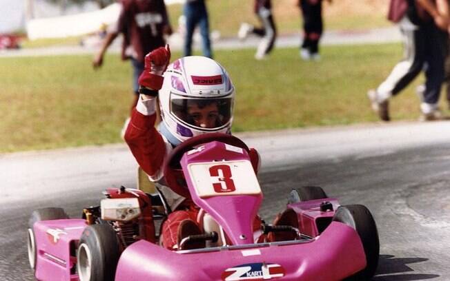 Bia iniciou no kart aos 8 anos