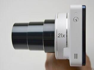 Galaxy Camera tem ótimo zoom óptico de 21x