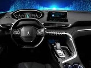 Imagem vazada do interior do novo 3008 revela como será o estilo futurista