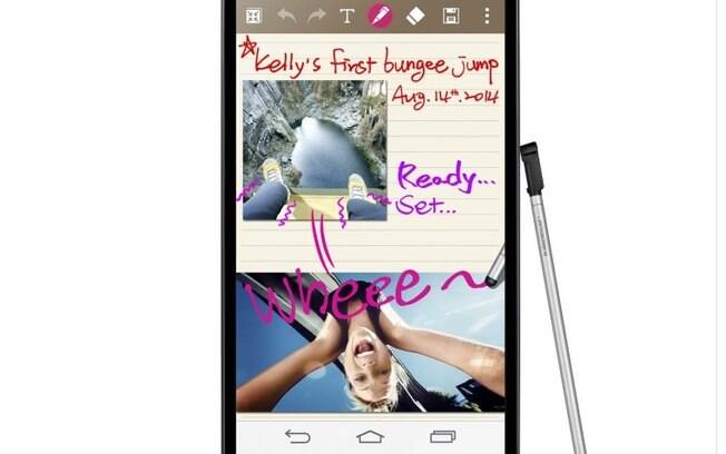 LG G3 Stylus é versão básica do G3 e suporte para caneta digital. Preço de R$ 1.000