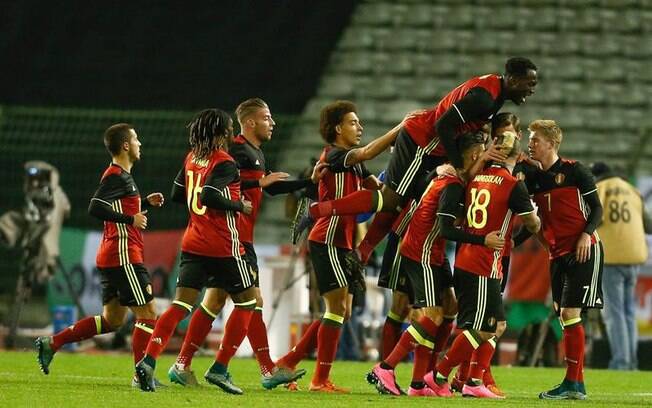 Seleção belga é líder do ranking da Fifa