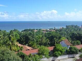 Vista de Olinda do alto da igreja da Sé