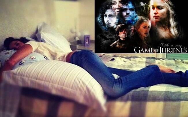 'Chego em casa tão tarde, depois das 2h, que só dá pra dormir. De vez em quando, acabo assistindo 'Game of Thrones''