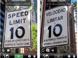 Grátis para Android e iPhone, Word Lens traduz palavras em sete idiomas