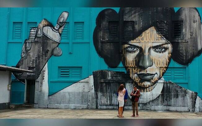 Muros de prédios do Batalhão de Choque paulista manterão desenhos até a próxima edição do Choque Festival, em 2017