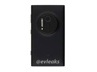Parte traseira do Lumia 1020, que pode ser o novo smartphone da Nokia, segundo site EVLeaks
