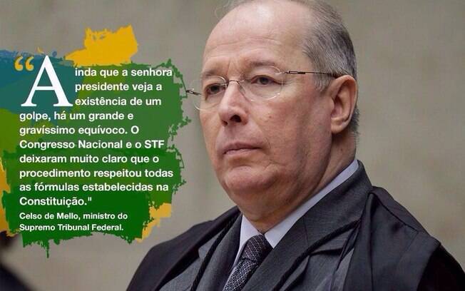 Ministro do STF Celso de Mello sobre o pedido de impeachment contra Dilma