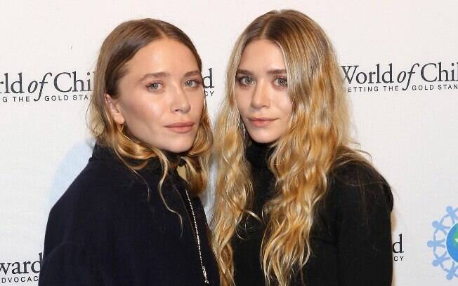 Mary Kate Olsen (esquerda) mudou tanto o rosto que está bem diferente da irmã gêmea, Ashley Olsen. Foto: Getty Images