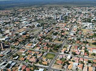 A cidade Primavera do Leste no Mato Grosso