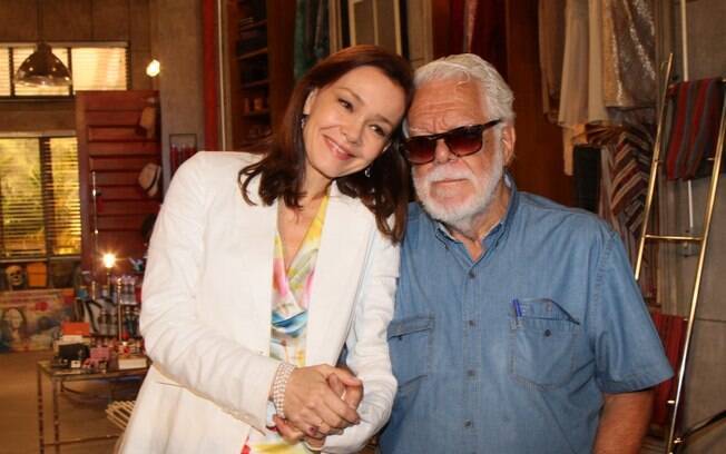 Julia Lemmertz e Manoel Carlos