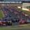 Carros da Ferrari em busca do recorde mundial em Silverstone. Foto: Divulgação / Ferrari