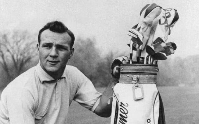 Palmer ainda jovem. Ele é considerado um dos maiores golfistas da história