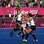 Georgie Twigg (esq.), da Grã-Bretanha, comemora gol na vitória sobre a Coreia do Sul. Foto: Getty Images