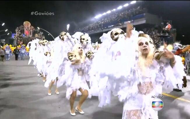 Gaviões. Foto: TV Globo/Reprodução