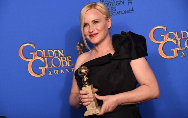 Patricia Arquette ganhou o prêmio de melhor atriz coadjuvante de cinema por 'Boyhood'. Foto: AP