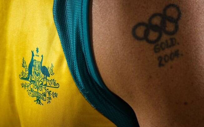 Nova tatuagem de André Santos chama atenção. Veja atletas