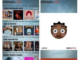 Orange Is The New App tem cartões divertidos para os fãs da série do Netflix compartilharem nas redes sociais. Disponível para Android e iOS gratuitamente
