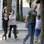 Lisandra Souto, Tande e os filhos  Yasmim e Yago andam pelas ruas do Leblon, Rio. Foto: Ag News