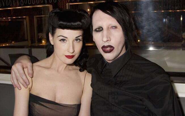 Marilyn Manson viu o fim de seu casamento com Dita von Teese quando foi pego em uma traição