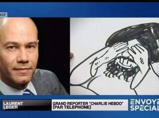 O jornalista francês Laurent Léger