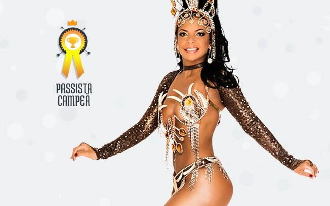 Michelle Neiva, da Vila Isabel, é a campeã do concurso Passista iG 2014