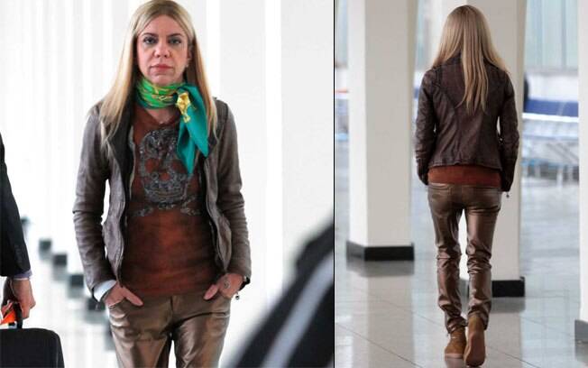 Astrid Fontenelle gravando
