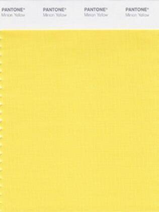 Cor Amarelo Minion lançada pela Pantone com inspirações nos personagens amarelos com formato de cápsula
