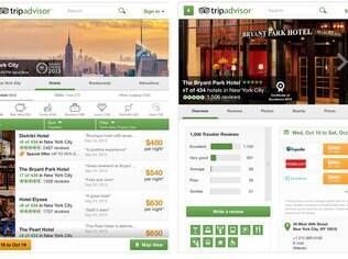 TripAdvisor traz informações de viagem, voos e hotéis. Grátis para Android e iPhone/iPad