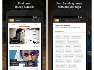 Plataforma de publicação de áudio, inclusive músicas, o SoundCloud já tem versão em português para o Android. Gratuito, o app também está disponível para iOS, da Apple