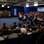 Sede do Facebook tem auditório para receber convidados. Em 2011, Barack Obama deu uma palestra no local. Foto: Getty Images