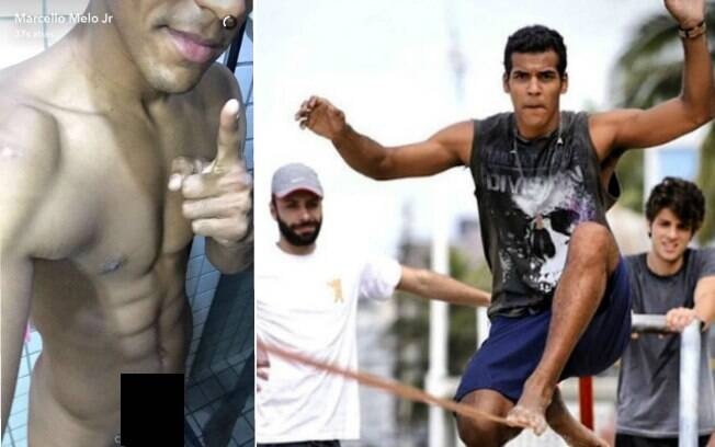 Fotos de Marcello Melo Junior em suas redes sociais