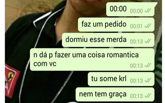 Esses prints do whatsapp mostram as pessoas mais grossas do mundo