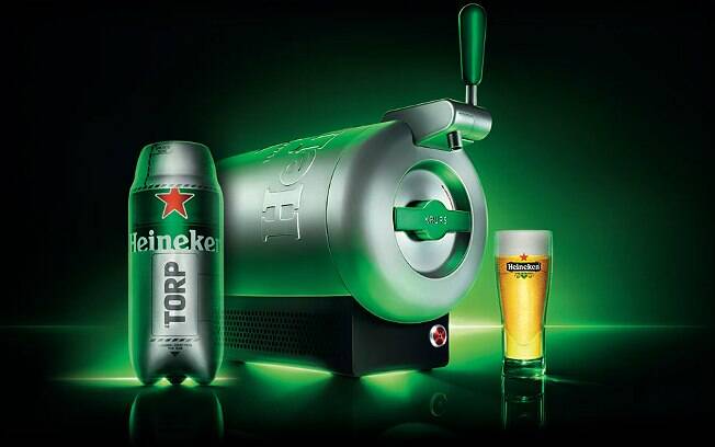 Máquina de tirar chope da Heineken chega aos mercados no ano que vem