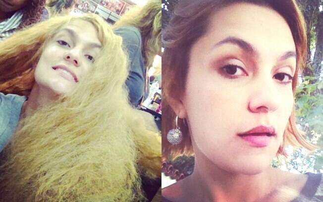 Antes e depois: Paula Barbosa se livra de megahair e corta o cabelo após fim de novela