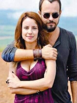 Andreia Horta com Paulo Vilhena em 'A Teia'