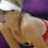 A bela Sara Goller desfila na derrota para as brasileiras Talita e Maria Elisa. Foto: AP